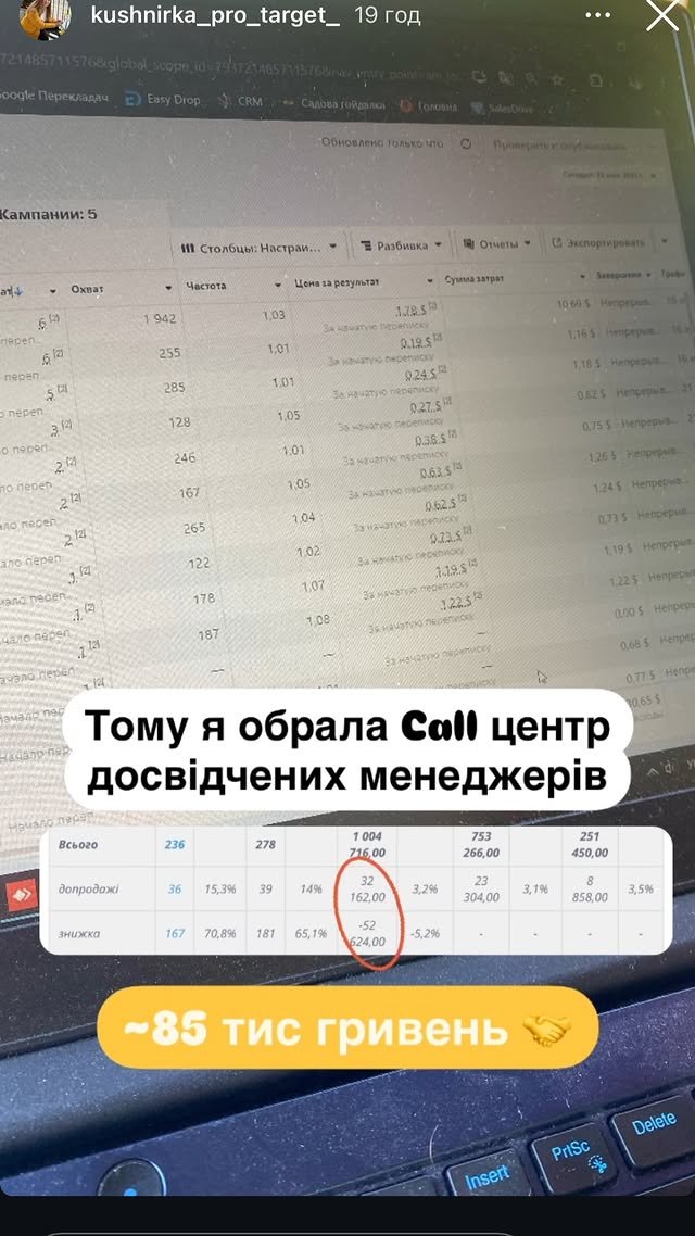 Відгук клієнта про роботу кол-центру SalesWave